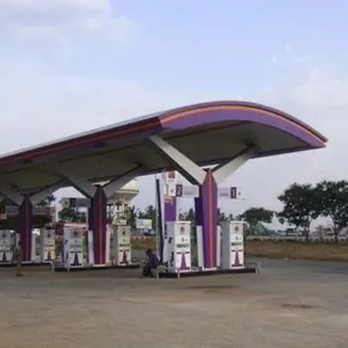 Petrol Pump Canopy in Sri Ganganagar