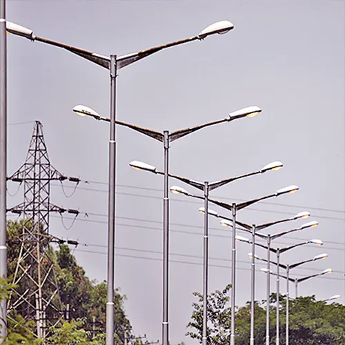 Street Light Poles Fabrication